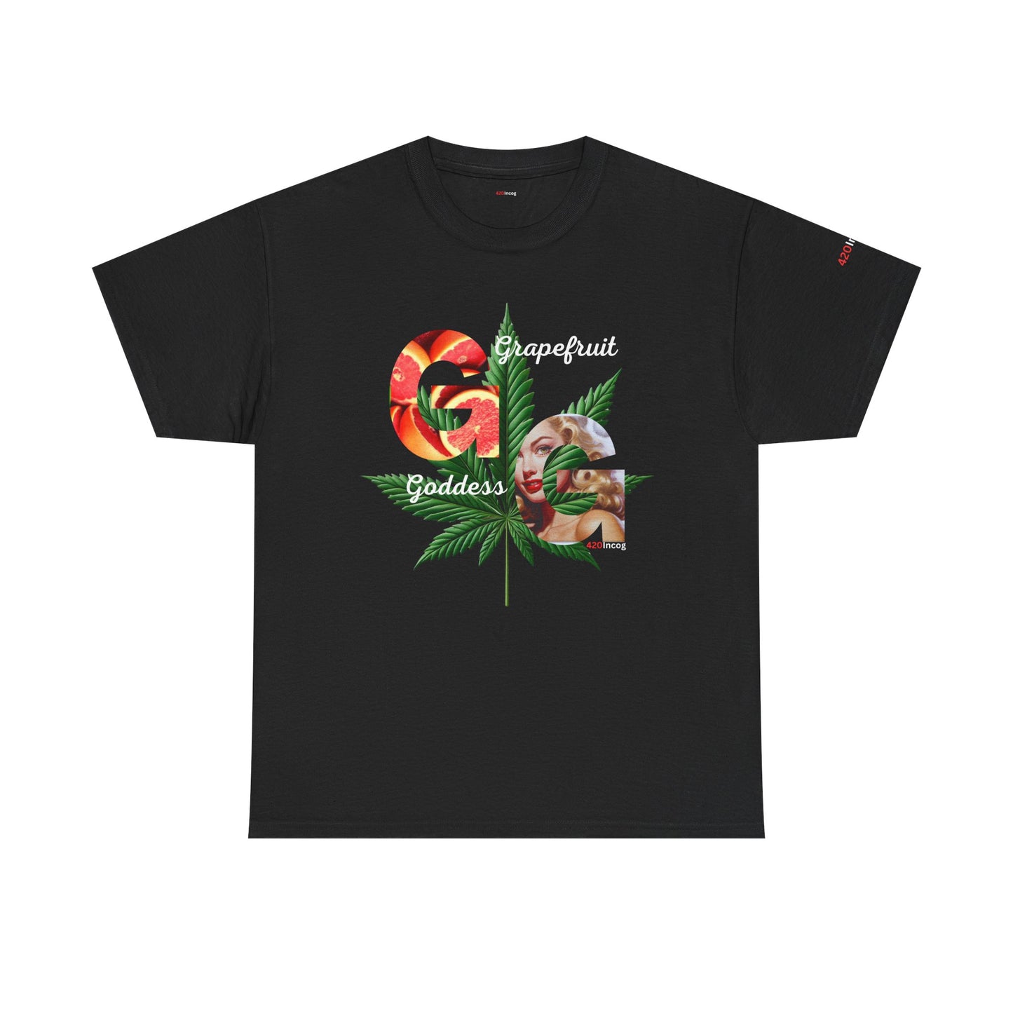 Iconic Graphic Tee featuring the Grapefruit Goddess strain
