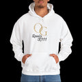 Incog Graphic Sweatshirt featuring the OG Louis XIII strain