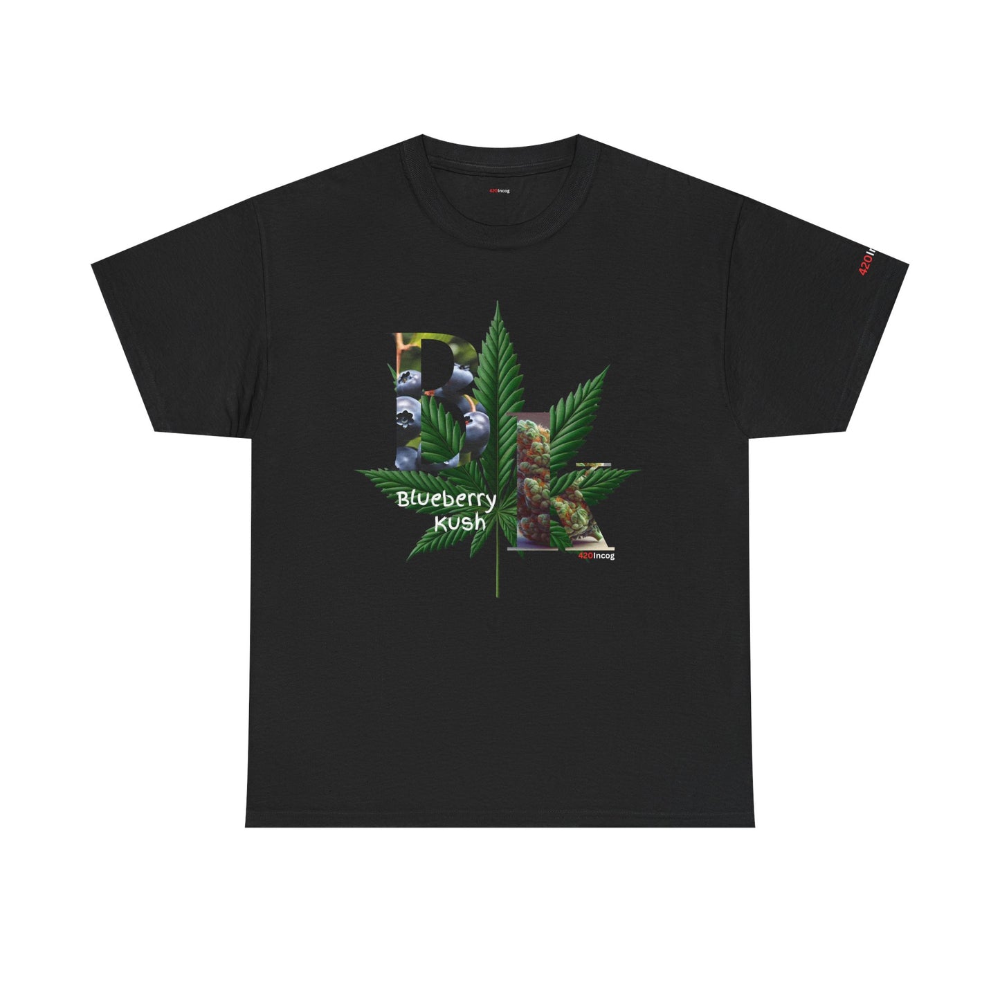 Iconic Graphic Tee featuring the Blueberry Kush strain