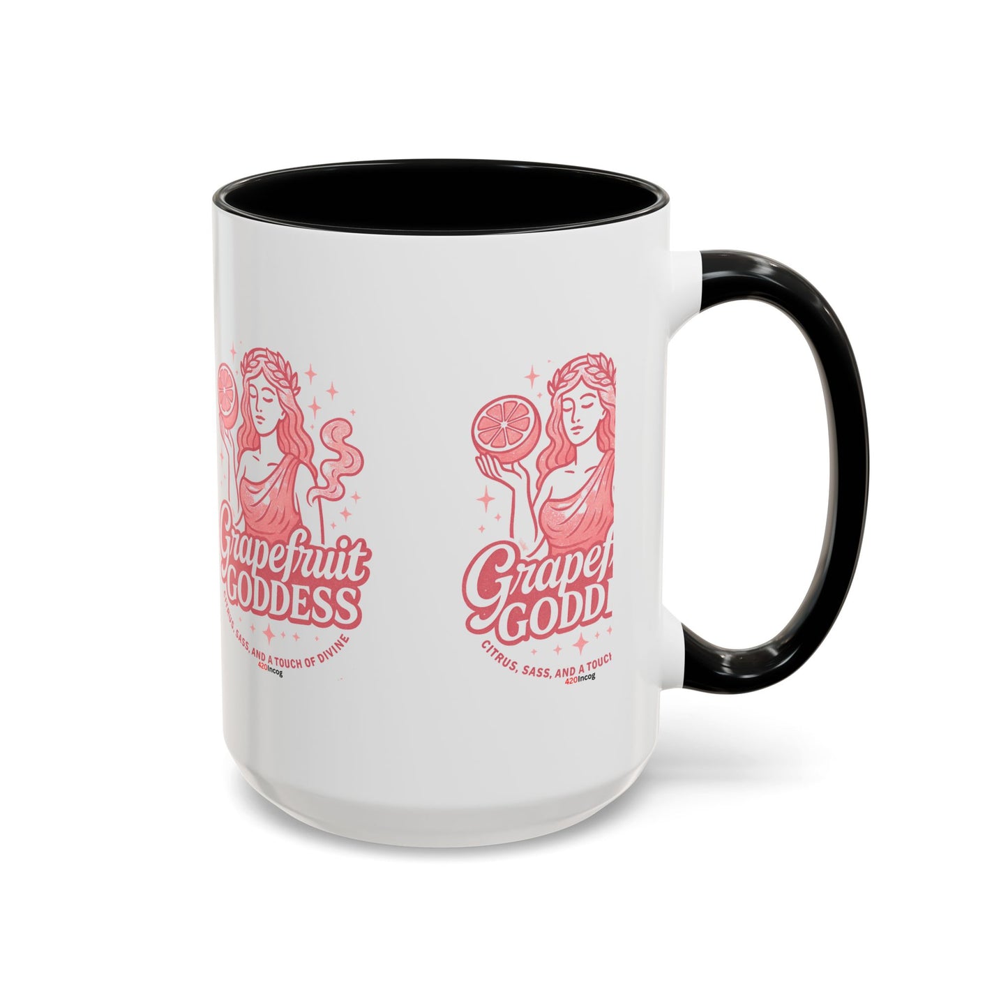 420Incog Big 'Ol Coffee Mug featuring the Grapefruit Goddess strain