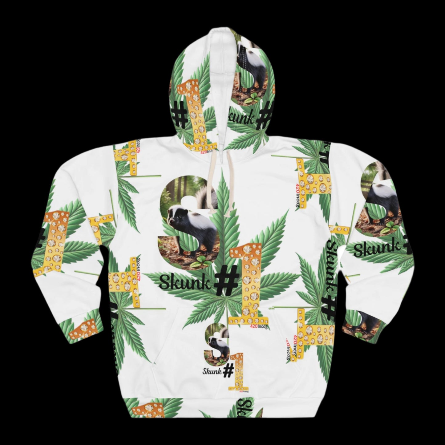 420 Signature Hoodie featuring the Skunk #1 strain