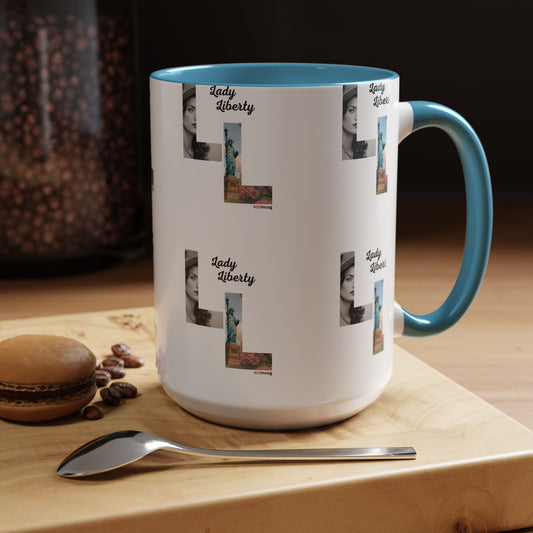 420Incog Big 'Ol Coffee Mug featuring the Lady Liberty strain