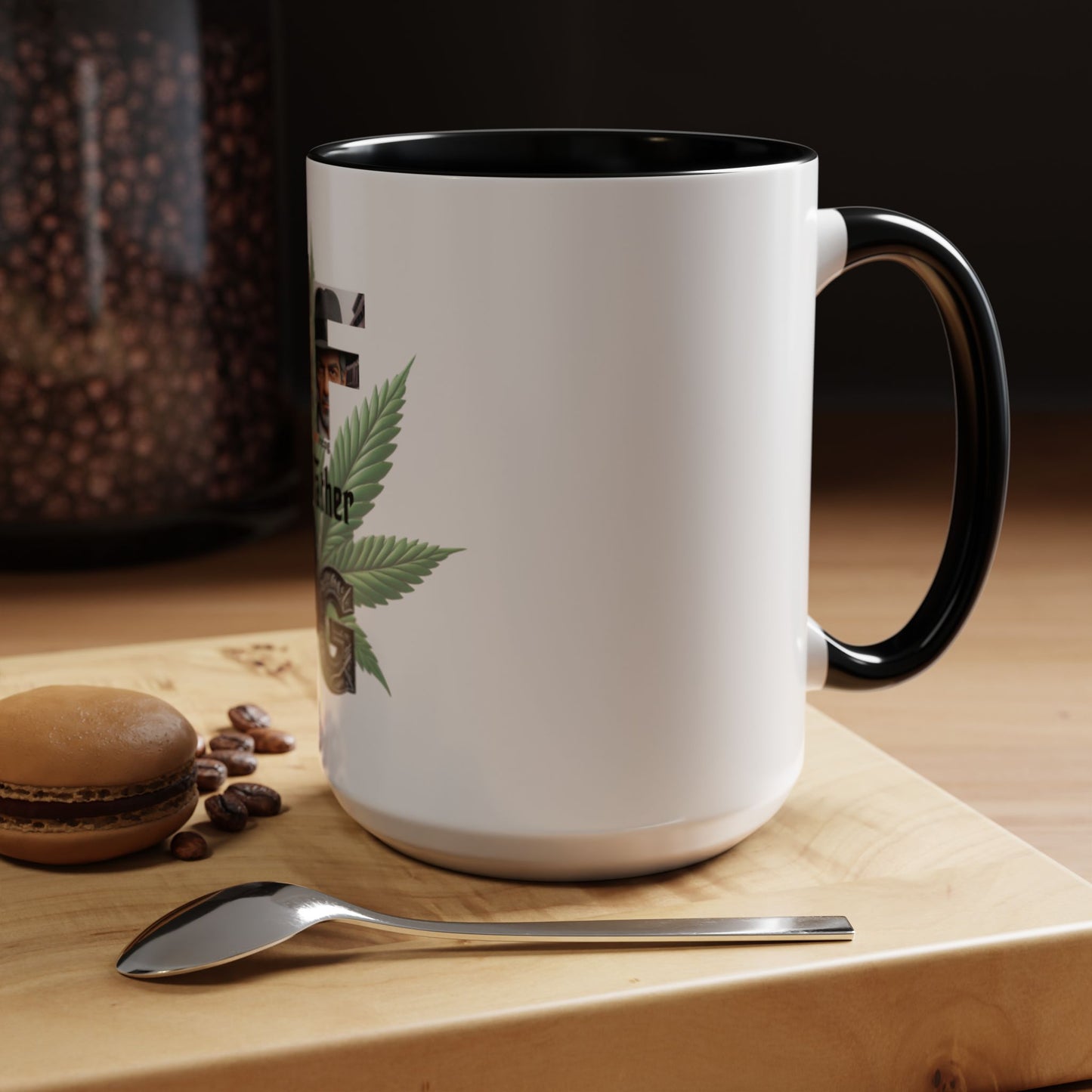 420Incog Big 'Ol Coffee Mug featuring the God Father OG strain