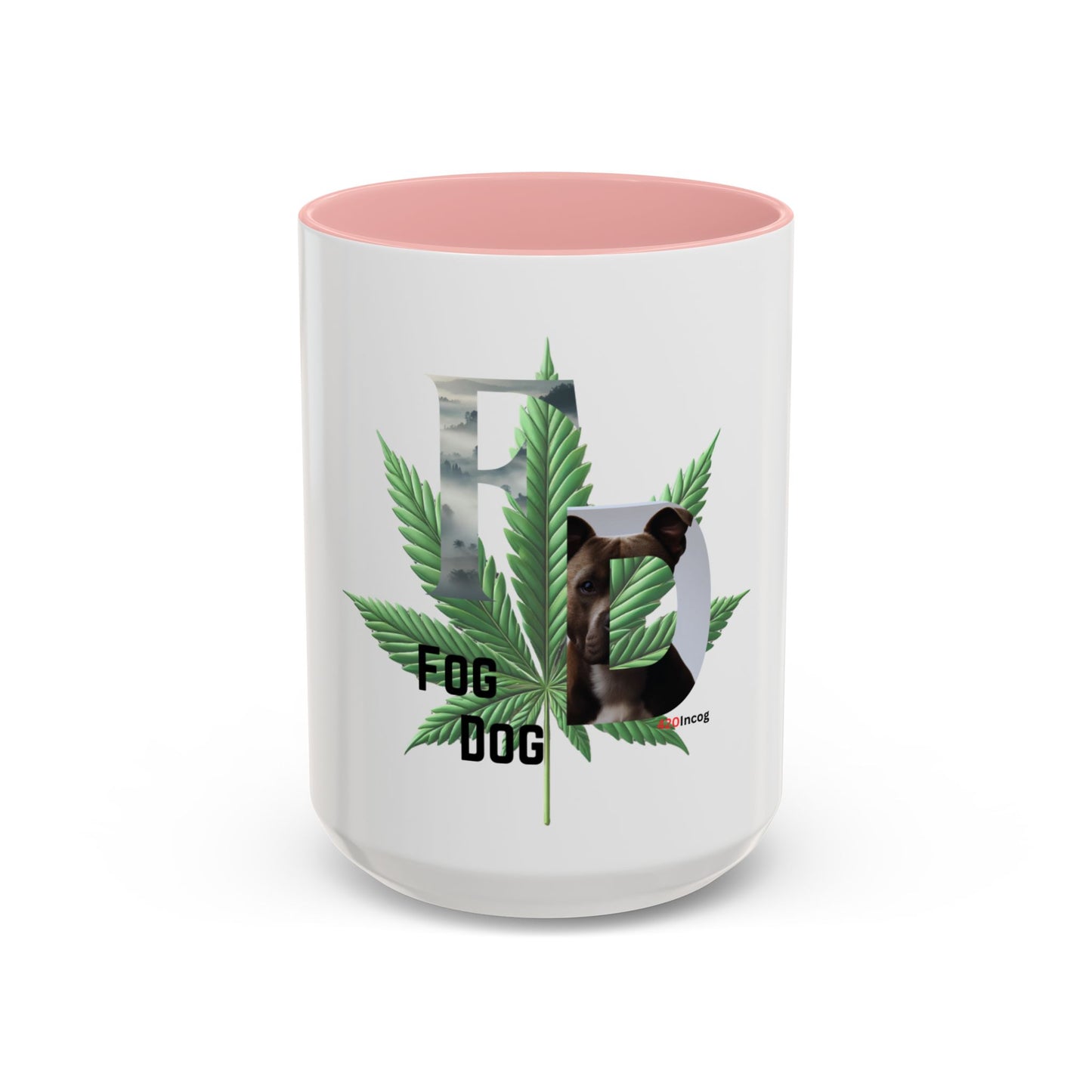 420Incog Big 'Ol Coffee Mug featuring the Fog Dog strain