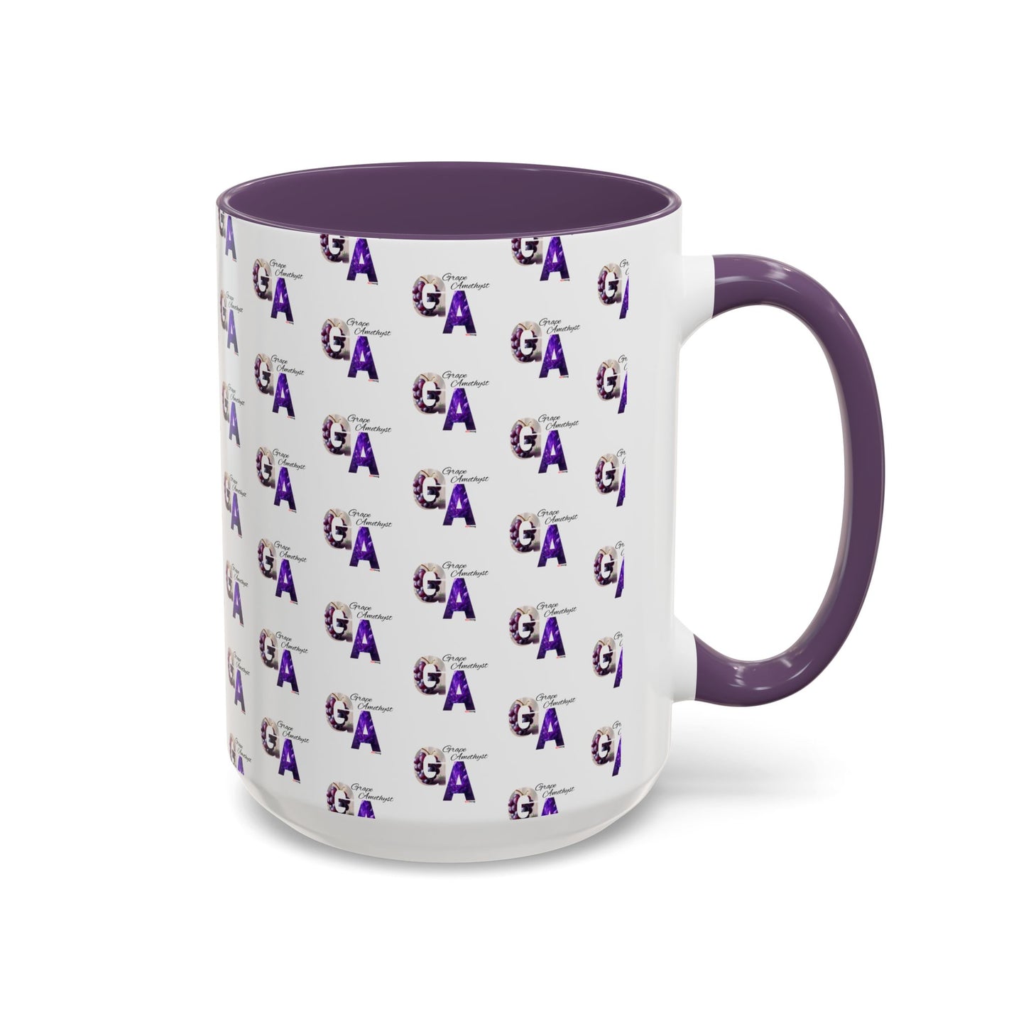420Incog Big 'Ol Coffee Mug featuring the Grape Amethyst strain