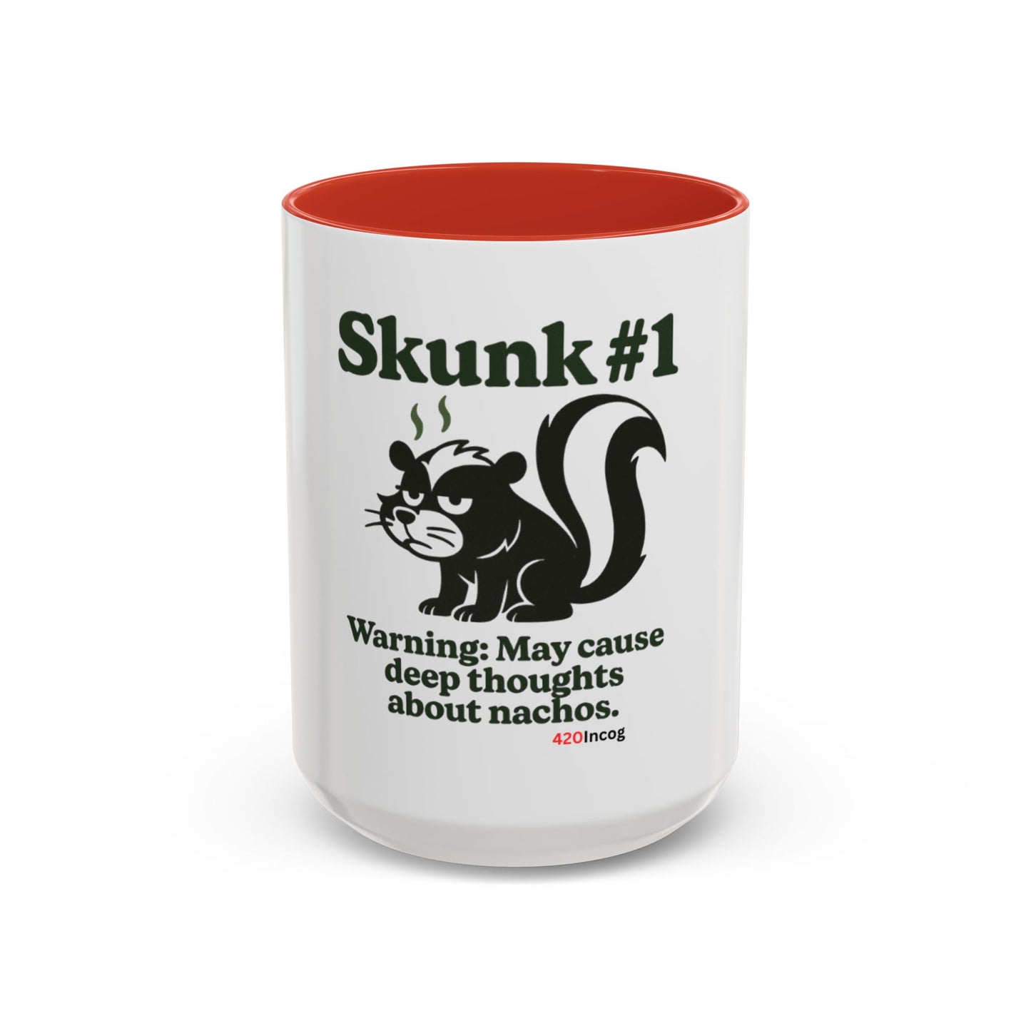 420Incog Big 'Ol Coffee Mug featuring the Skunk #1 strain