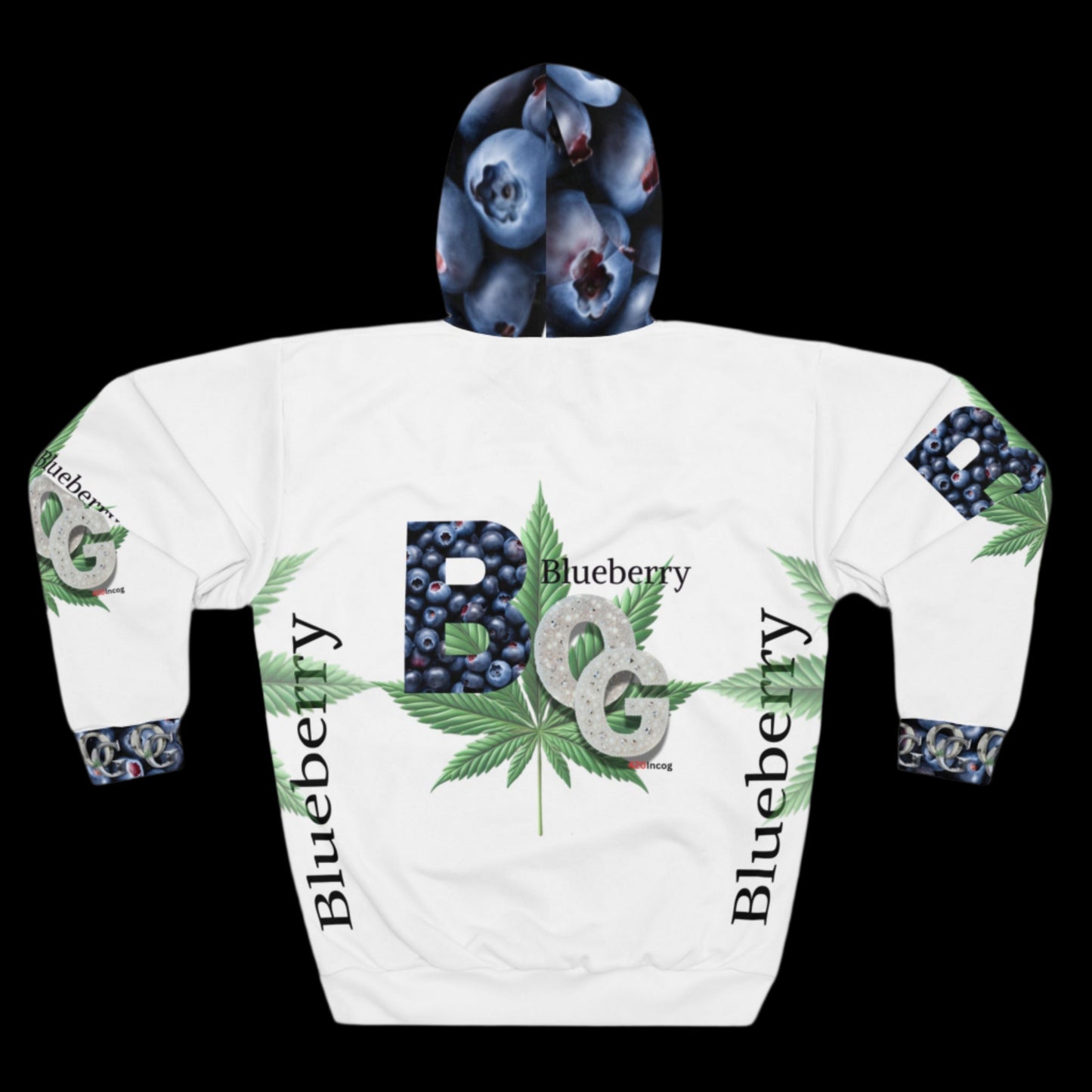 420 Signature Hoodie featuring the Blueberry OG v1.1 strain