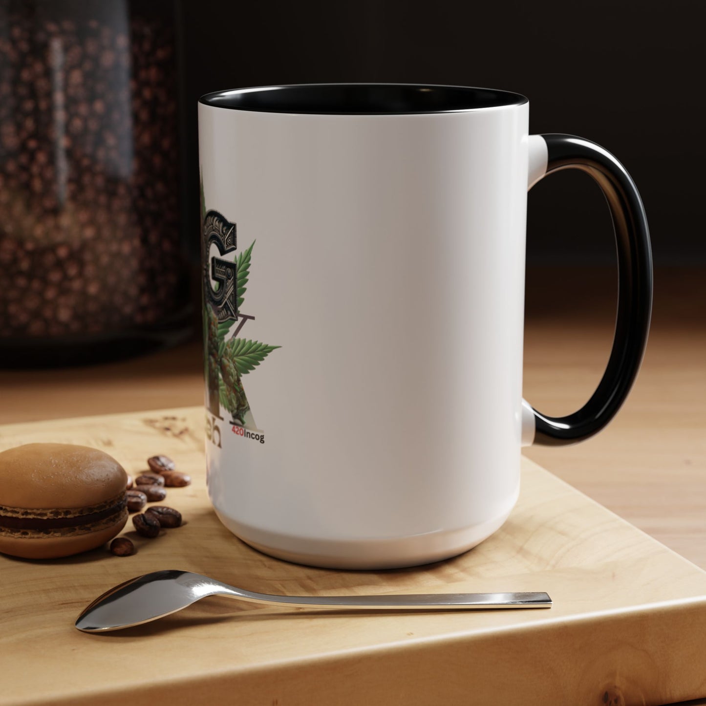 420Incog Big 'Ol Coffee Mug featuring the OG Kush strain