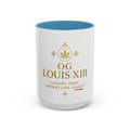 420Incog Big 'Ol Coffee Mug featuring the OG Louis X111 strain