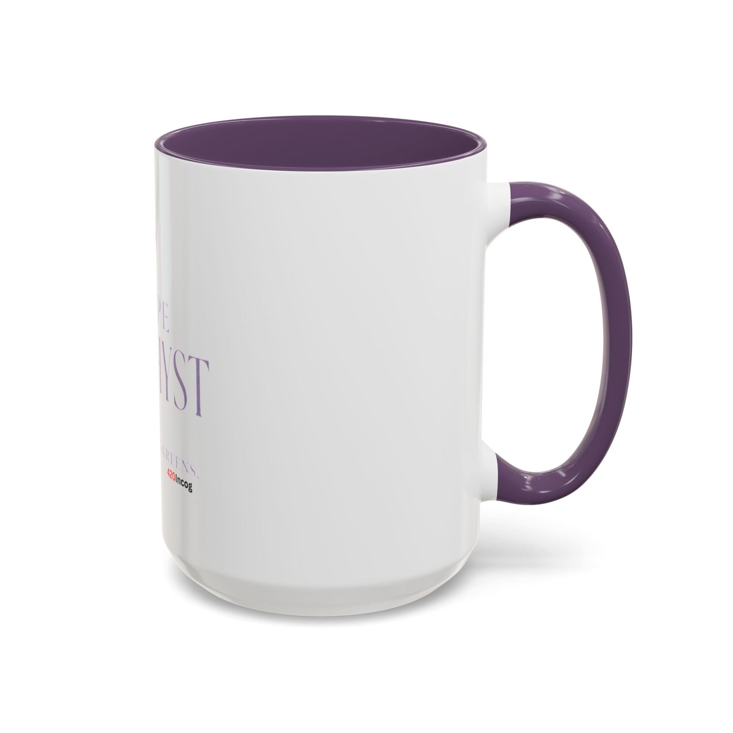 420Incog Big 'Ol Coffee Mug featuring the Grape Amethyst strain