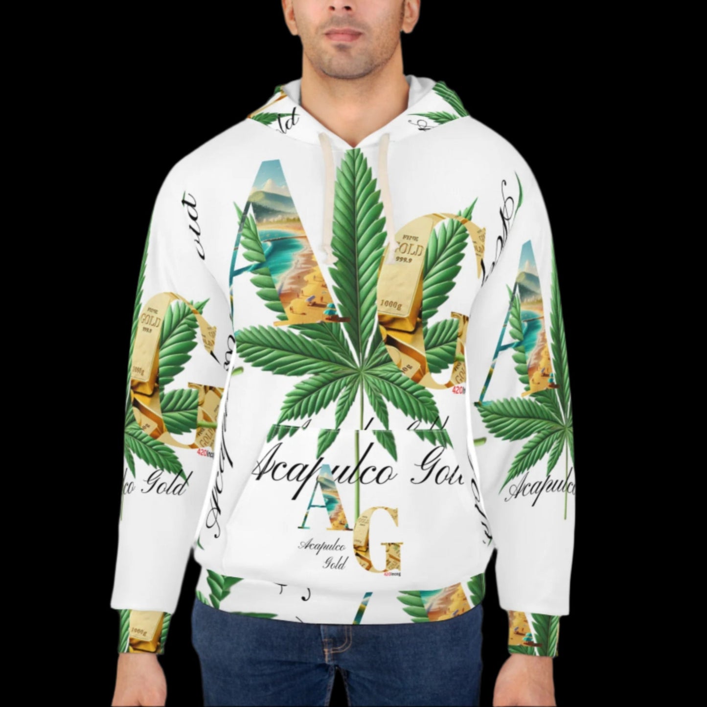 420 Signature Hoodie featuring the Acapulco Gold strain