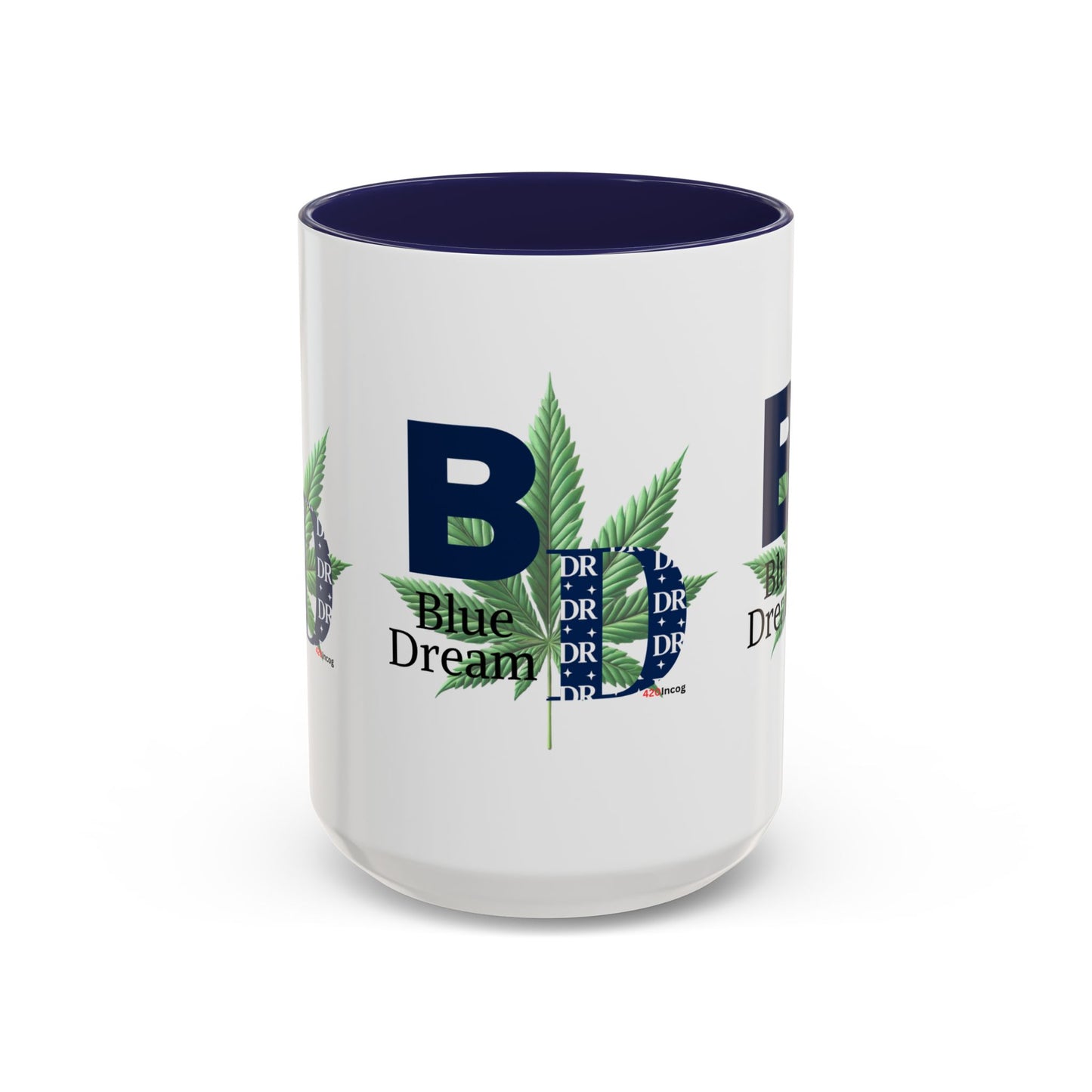 420Incog Big 'Ol Coffee Mug featuring the Blue Dream strain