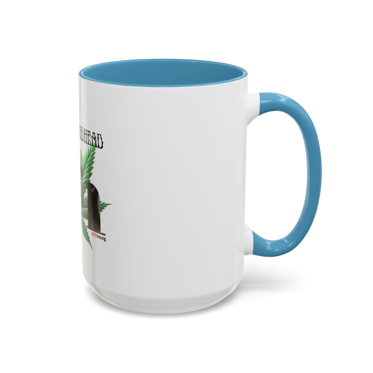 420Incog Big 'Ol Coffee Mug featuring the Deadhead strain 1