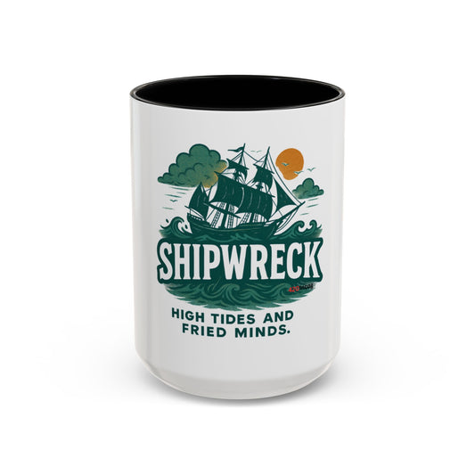 420Incog Big 'Ol Coffee Mug featuring the Shipwreck strain
