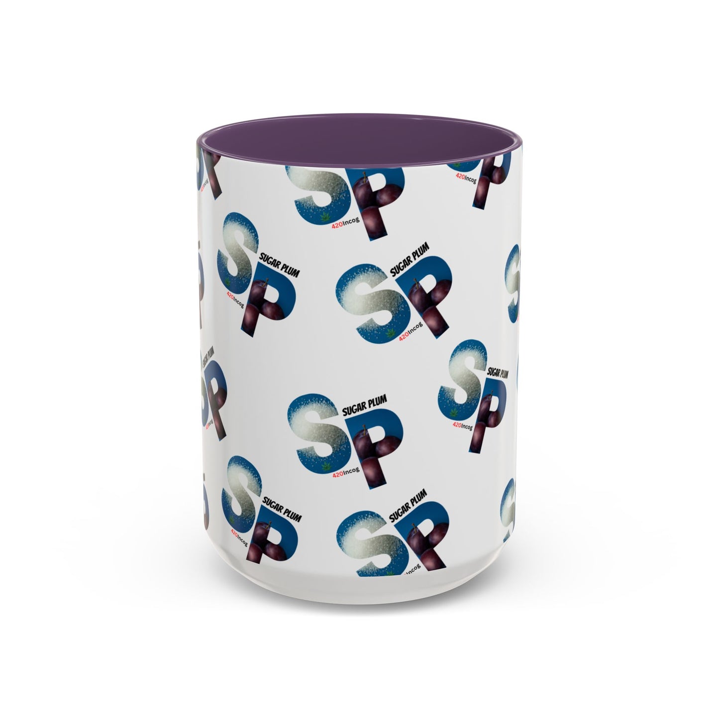 420Incog Big 'Ol Coffee Mug featuring the Sugar Plum strain