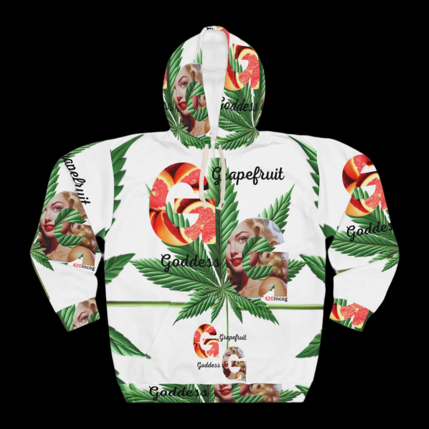 420 Signature Hoodie featuring the Grapefruit Goddess v2.0 strain