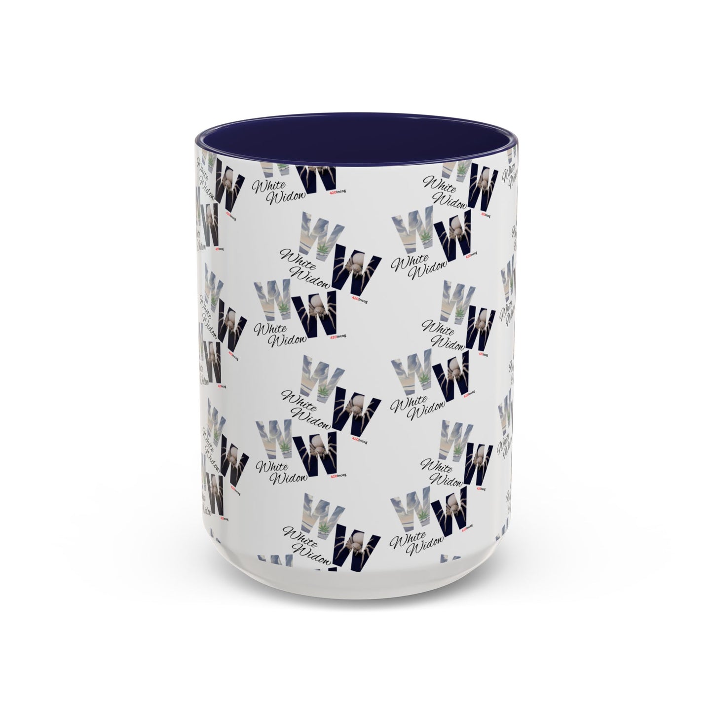 420Incog Big 'Ol Coffee Mug featuring the White Widdow strain #! incog