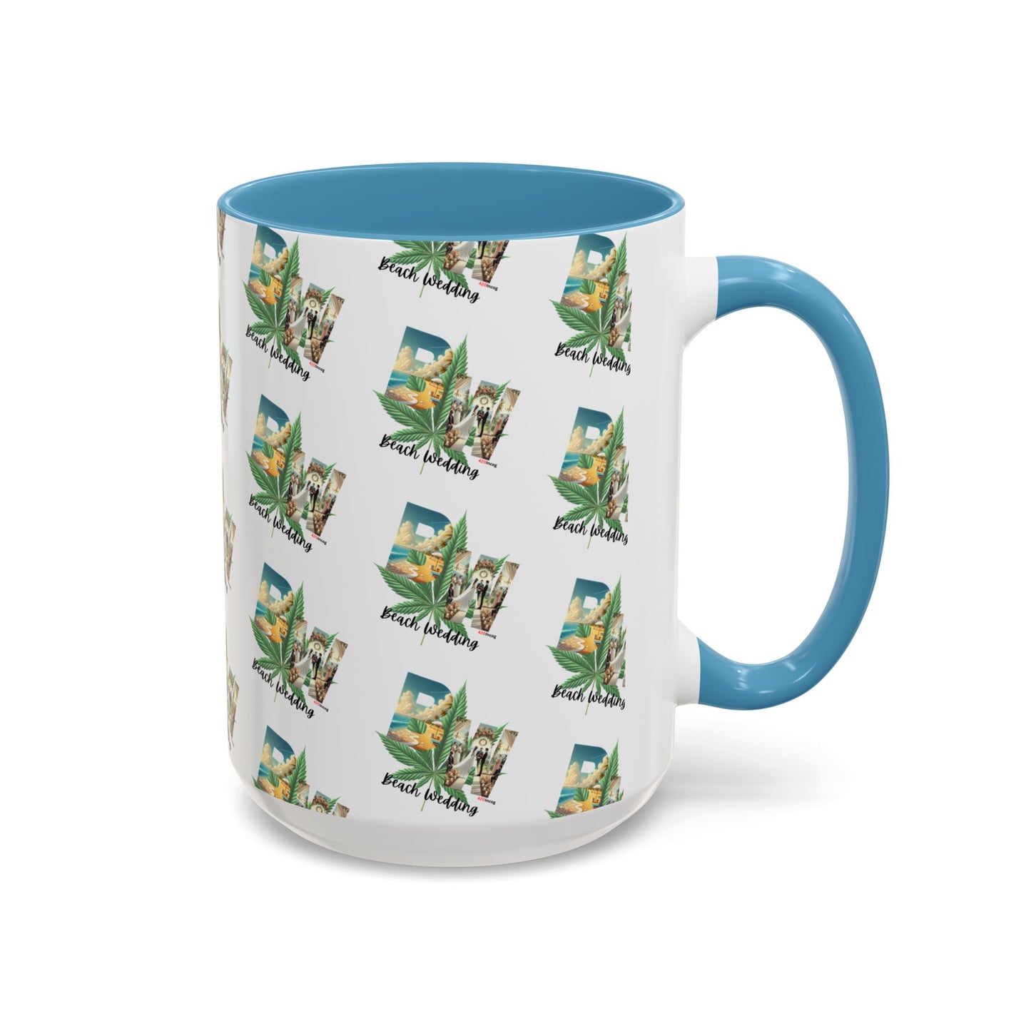 420Incog Big 'Ol Coffee Mug featuring the Beach Wedding strain