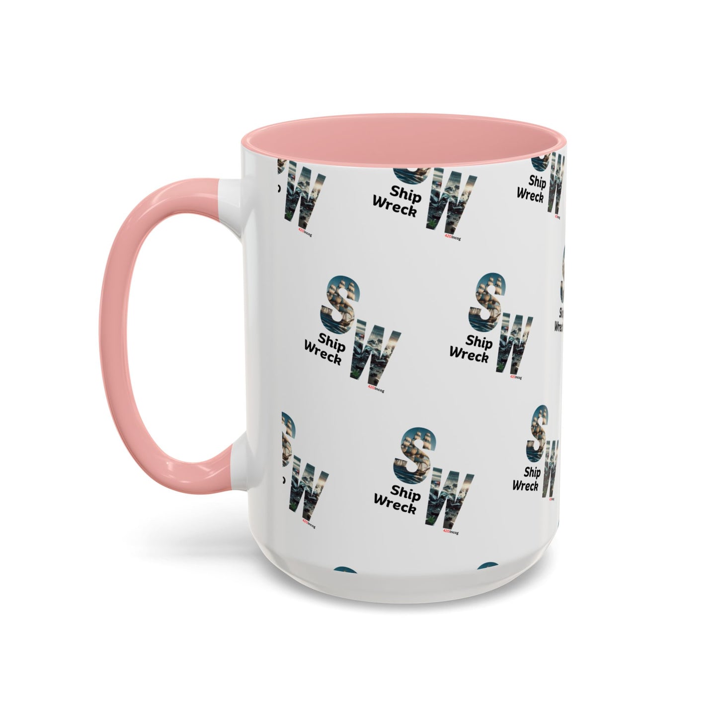420Incog Big 'Ol Coffee Mug featuring the Shipwreck strain Incog