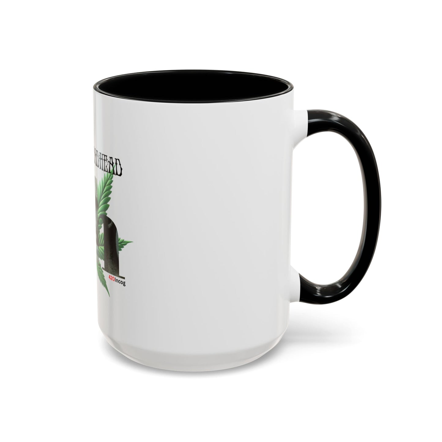 420Incog Big 'Ol Coffee Mug featuring the Deadhead strain 1