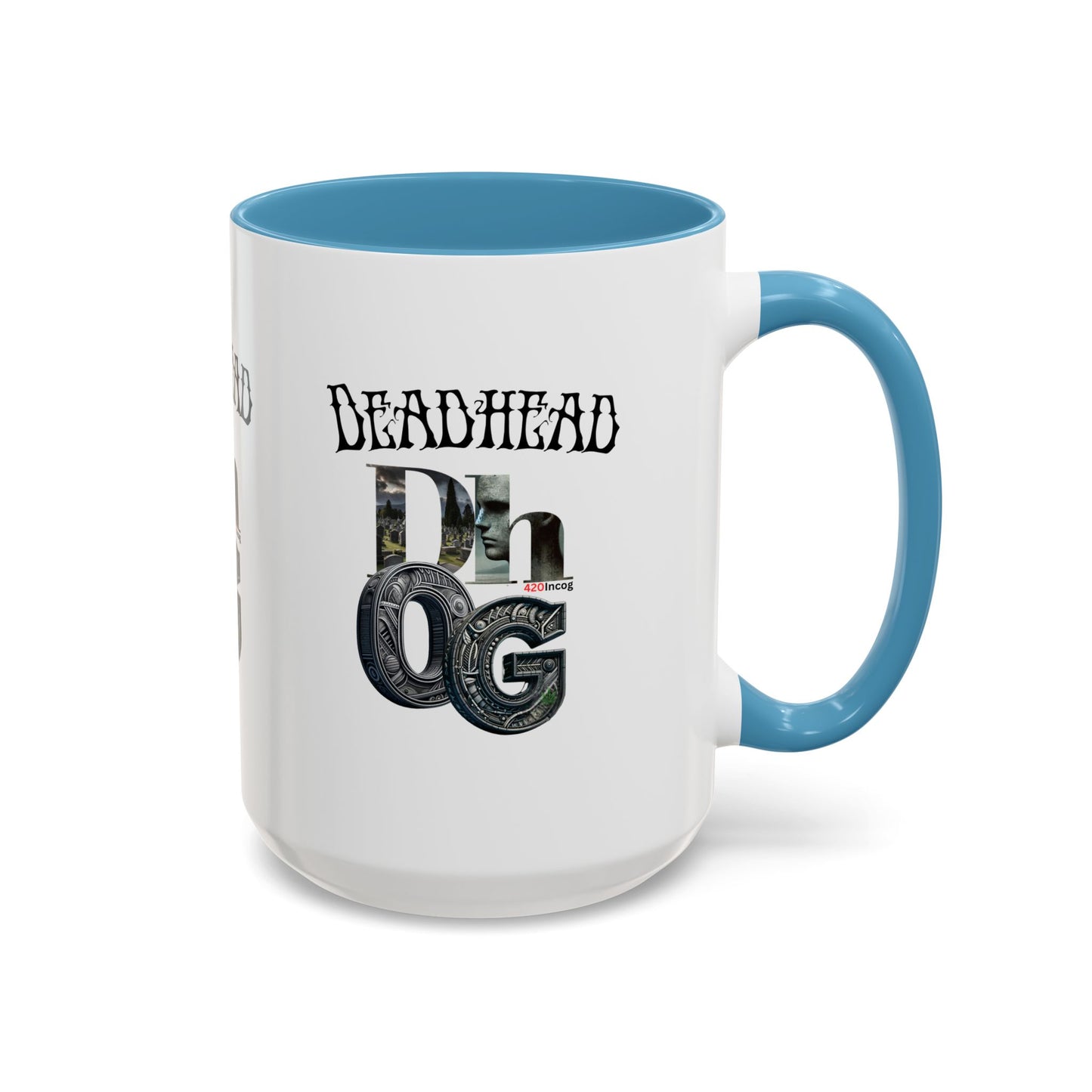 420Incog Big 'Ol Coffee Mug featuring the Deadhead strain incog