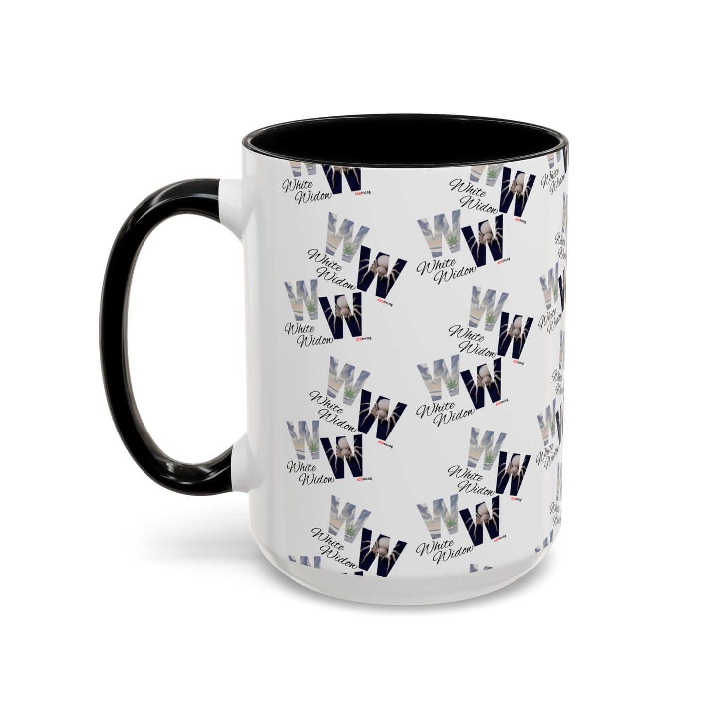 420Incog Big 'Ol Coffee Mug featuring the White Widdow strain #! incog