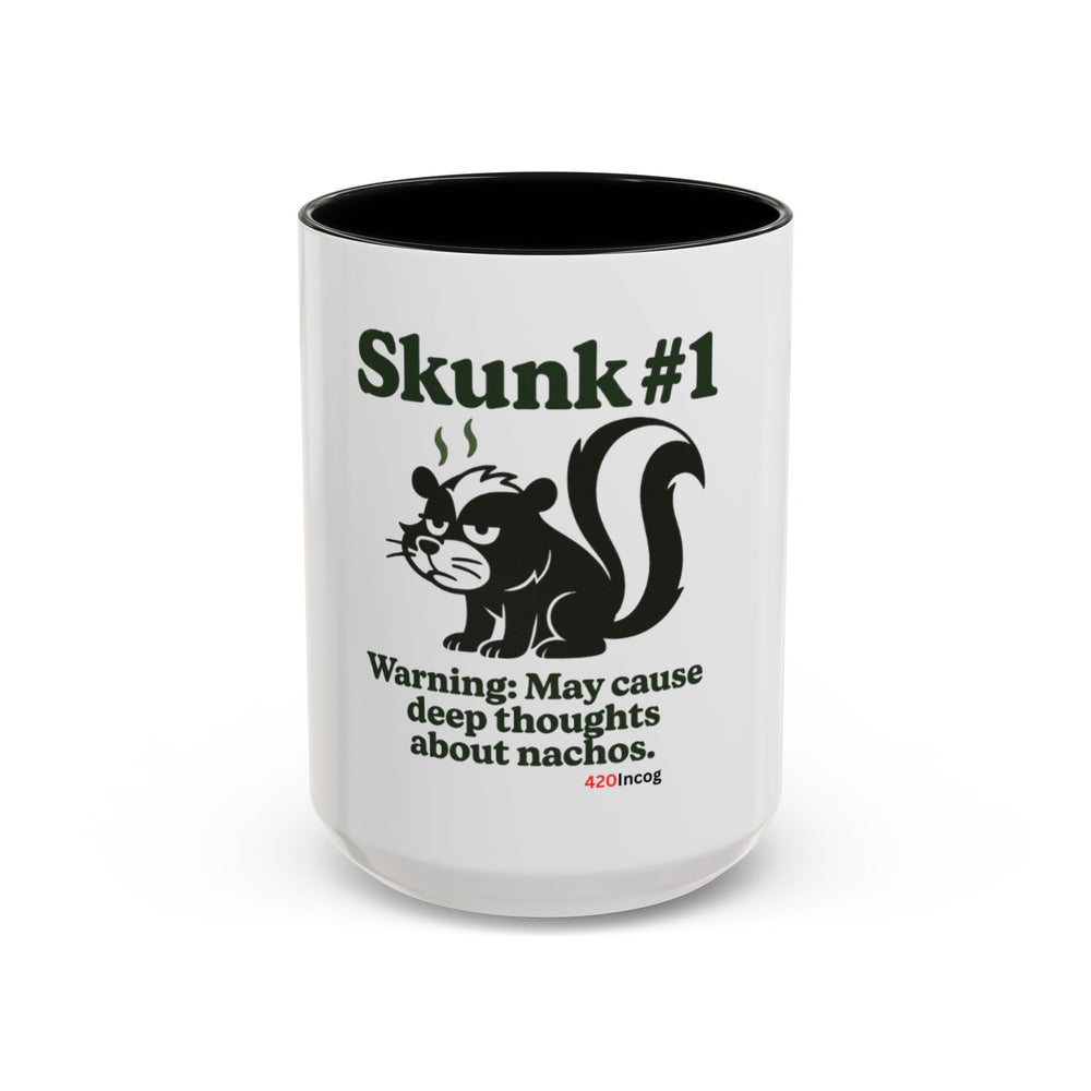 420Incog Big 'Ol Coffee Mug featuring the Skunk #1 strain