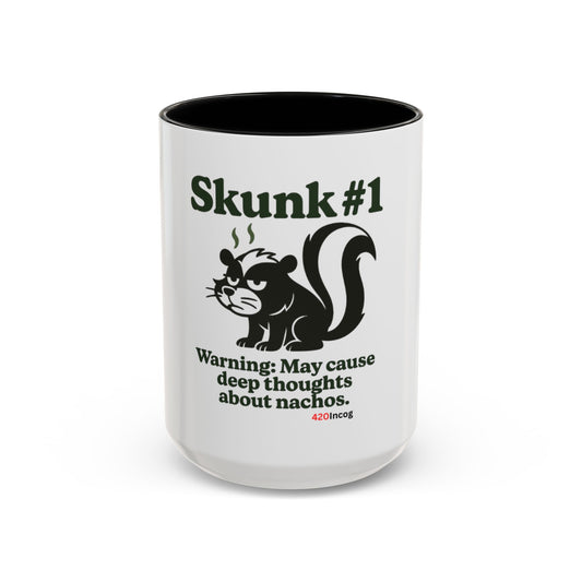 420Incog Big 'Ol Coffee Mug featuring the Skunk #1 strain