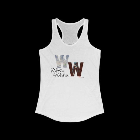 Incog Women's Racerback with the White Widow v1.1 strain