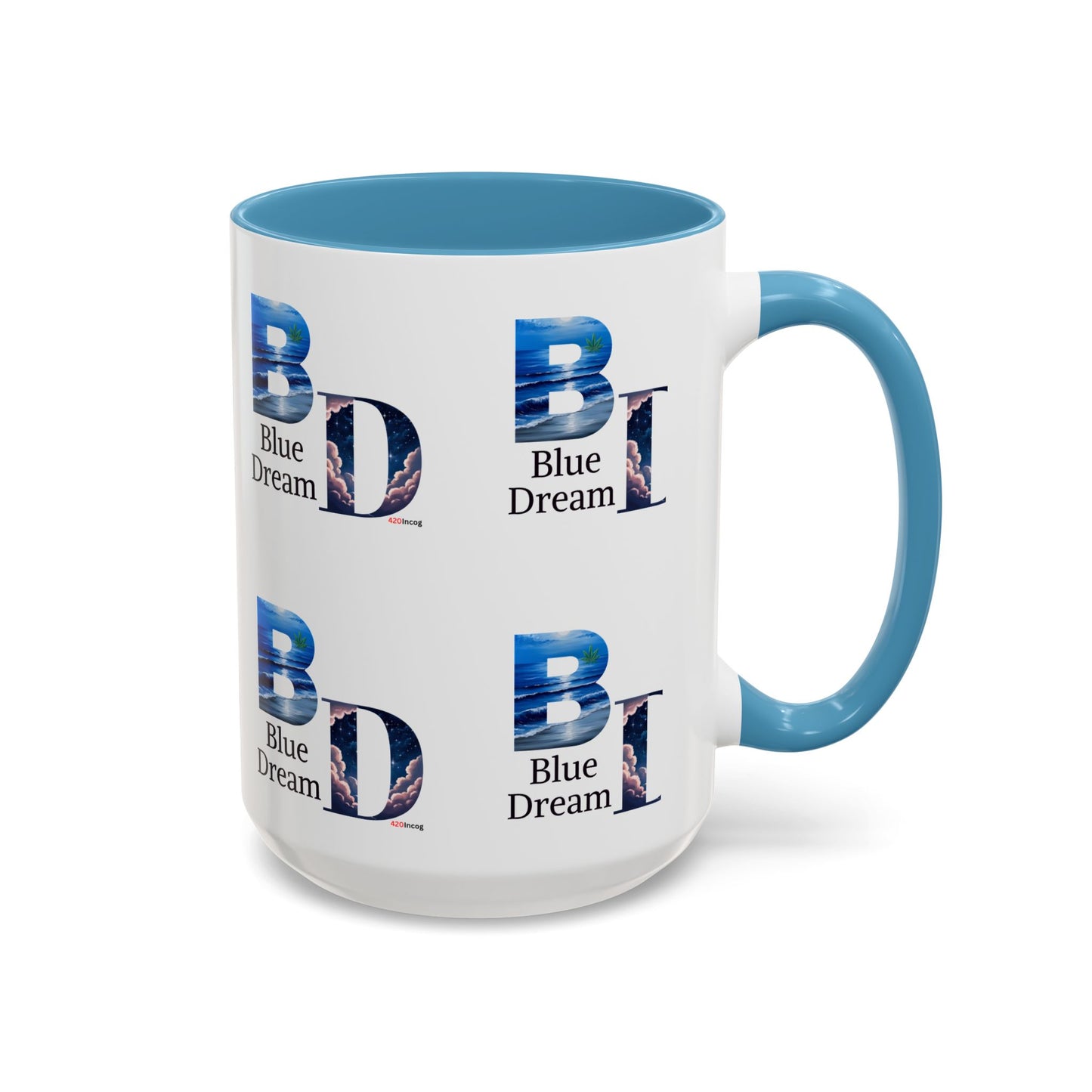 420Incog Big 'Ol Coffee Mug featuring the Blue Dream strain #1