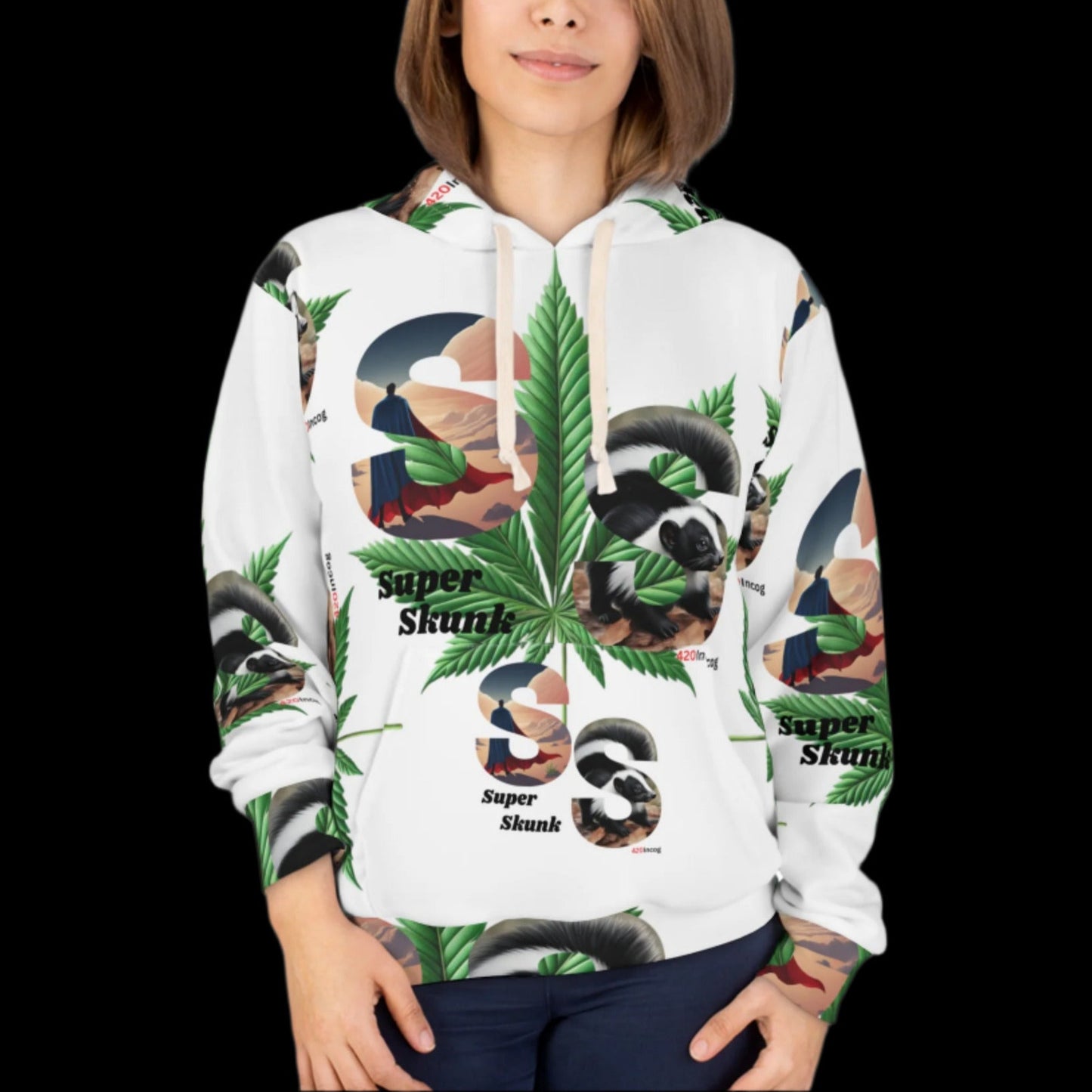 420 Signature Hoodie featuring the Super Skunk strain