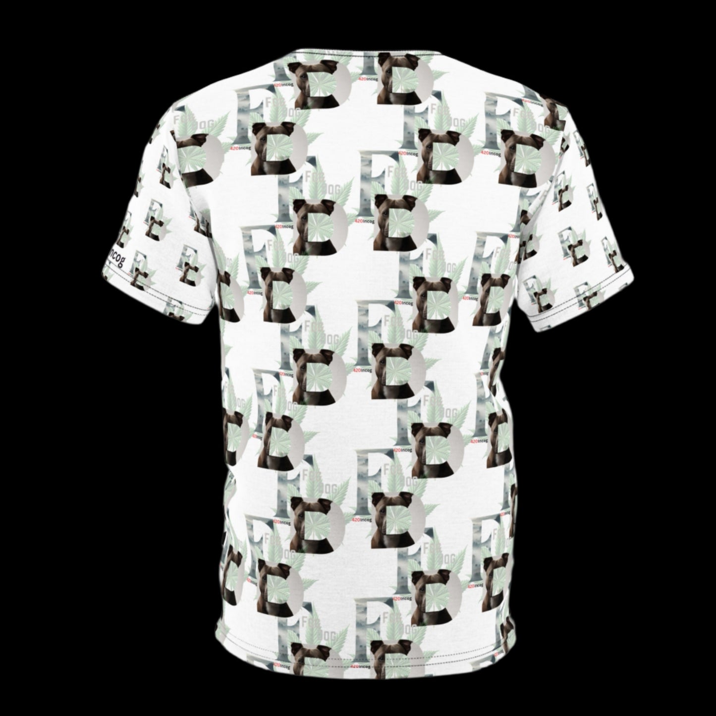 Iconic Bold Street Tee featuring the Fog Dog strain