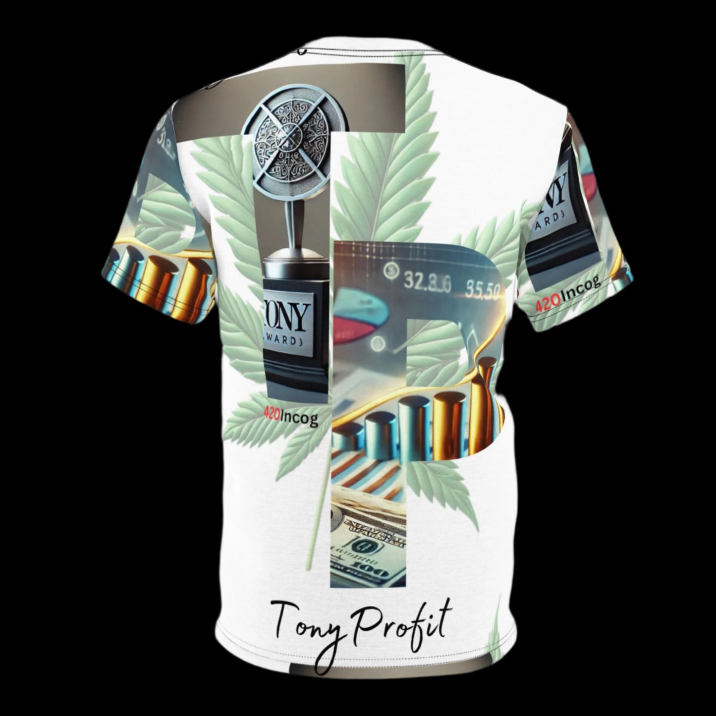 Iconic Bold Street Tee featuring the Tony Profit strain v3.0