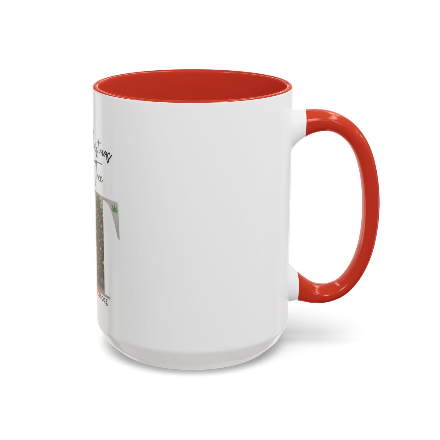 420Incog Big 'Ol Coffee Mug featuring the Christmas Tree strain