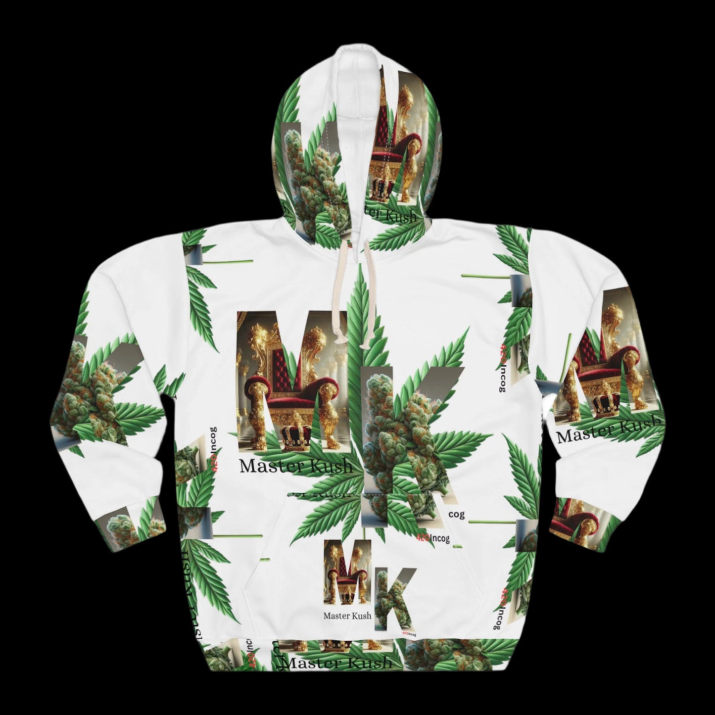 420 Signature Hoodie featuring the Master Kush (King) strain