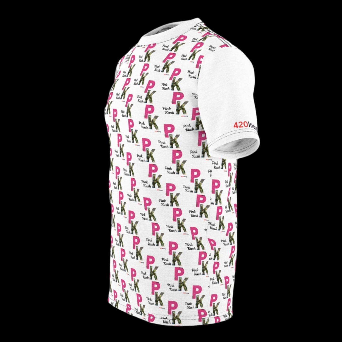 Incog Bold Street Tee featuring the Pink Kush strain