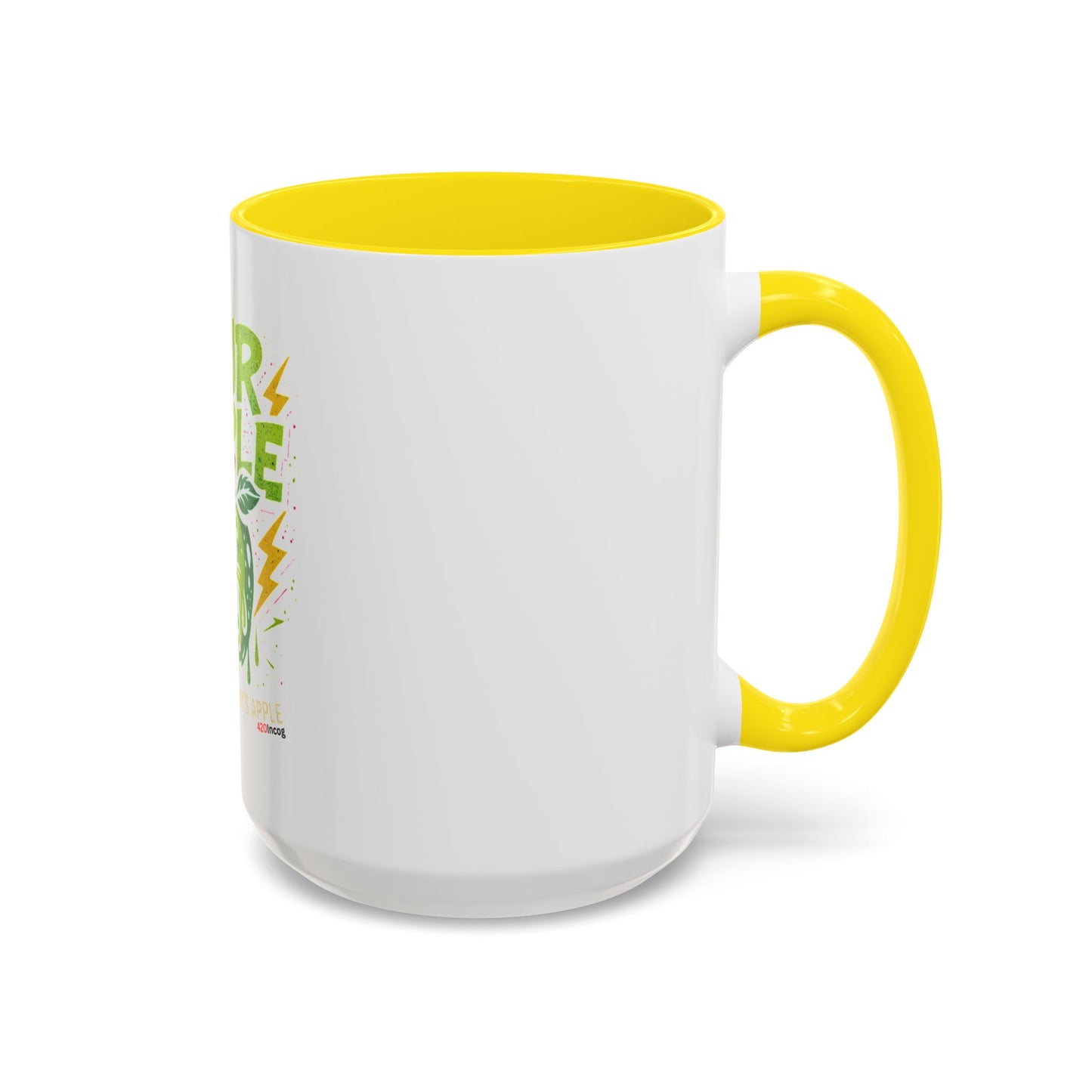 420Incog Big 'Ol Coffee Mug featuring the Sour Apple strain