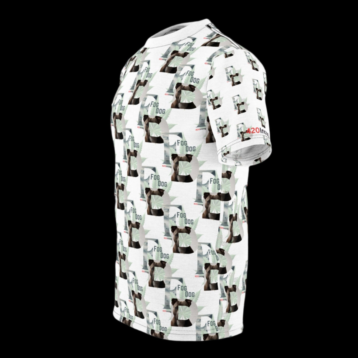 Iconic Bold Street Tee featuring the Fog Dog strain