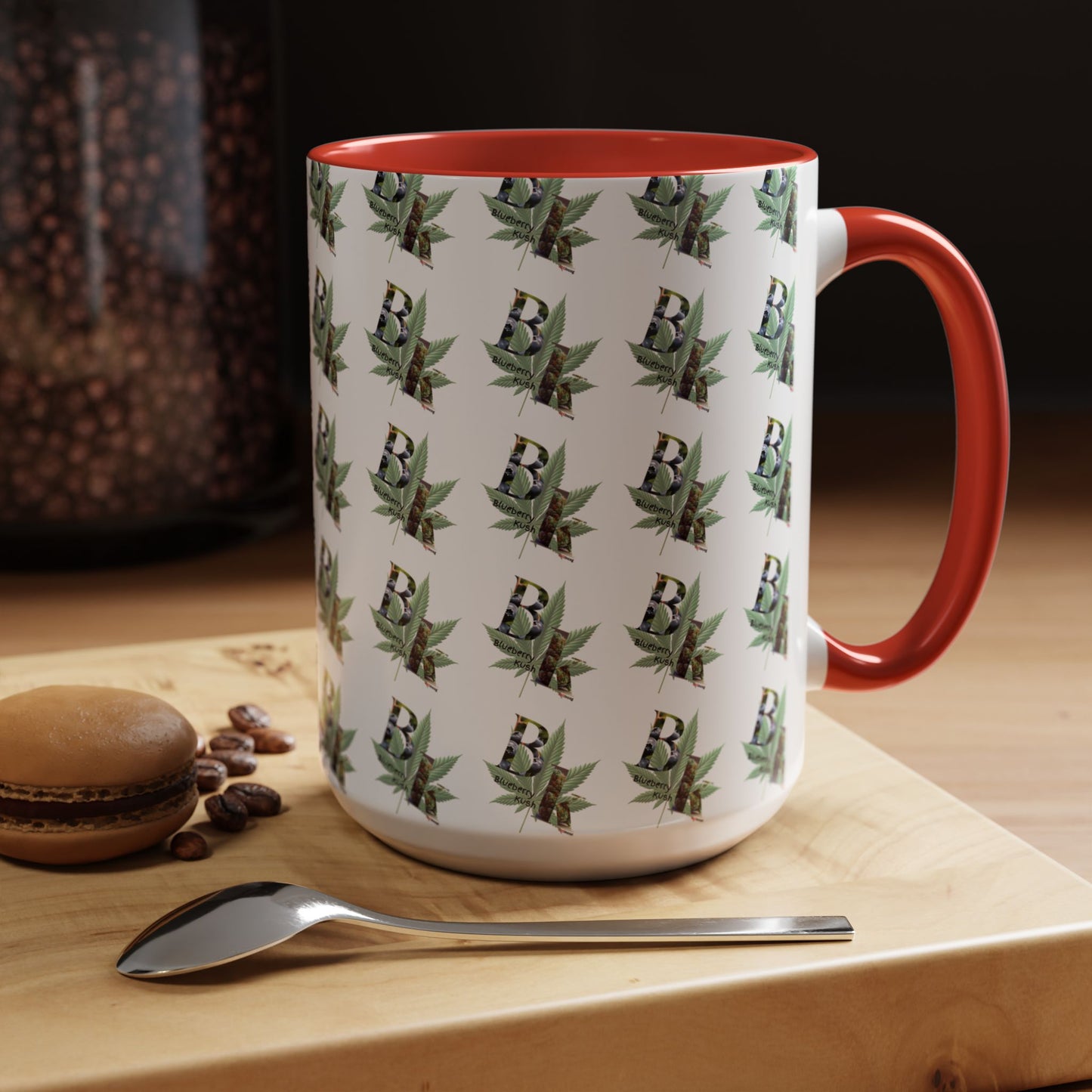 420Incog Big 'Ol Coffee Mug featuring the Blueberry Kush strain