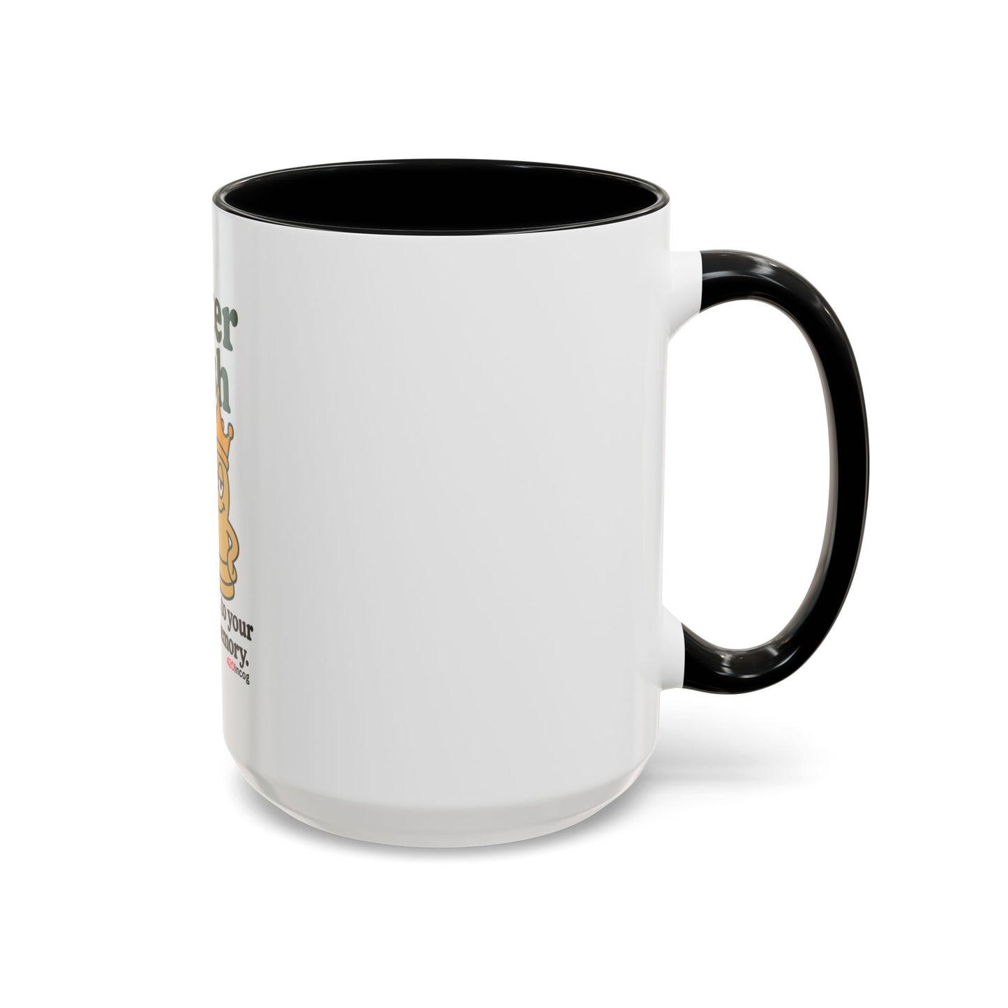 420Incog Big 'Ol Coffee Mug featuring the Master Kush strain