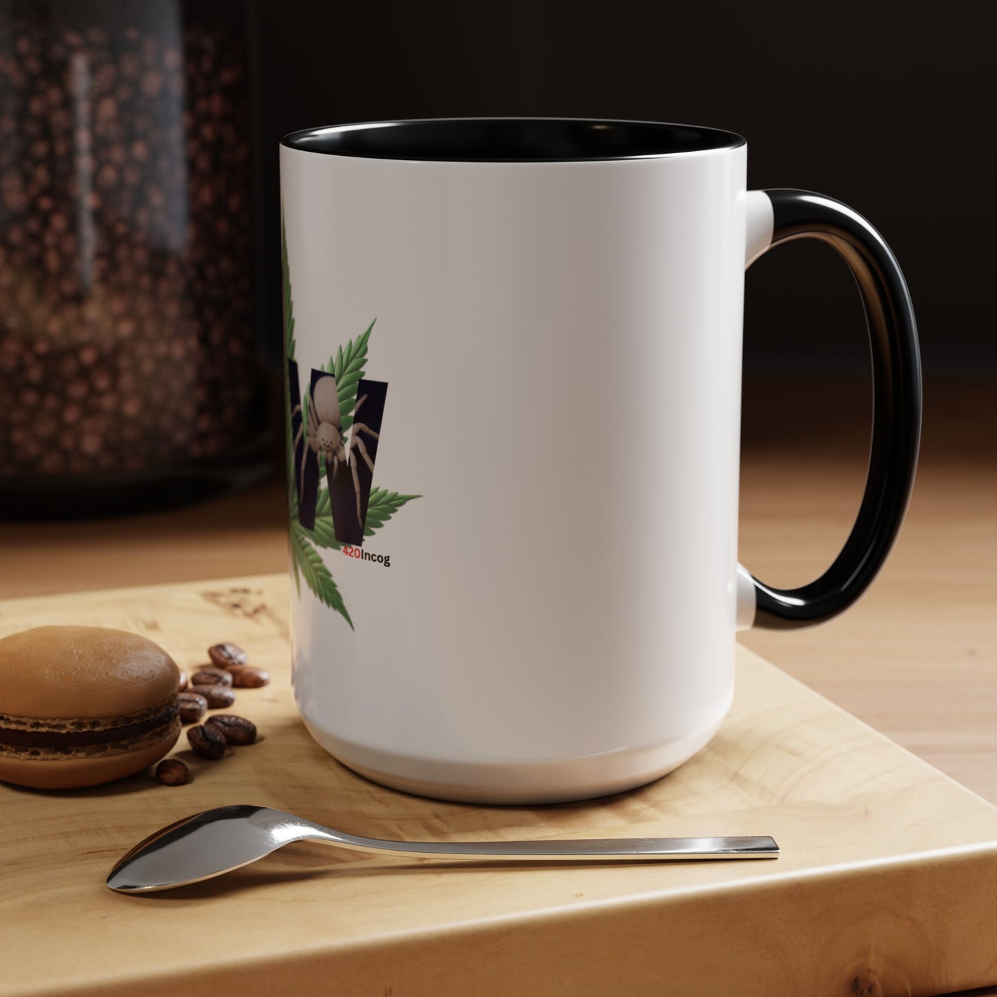 420Incog Big 'Ol Coffee Mug featuring the White Widdow strain #1