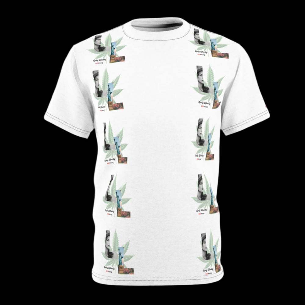 Iconic Bold Street Tee featuring the Lady Liberty strain