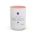 420Incog Big 'Ol Coffee Mug featuring the Grape Amethyst strain