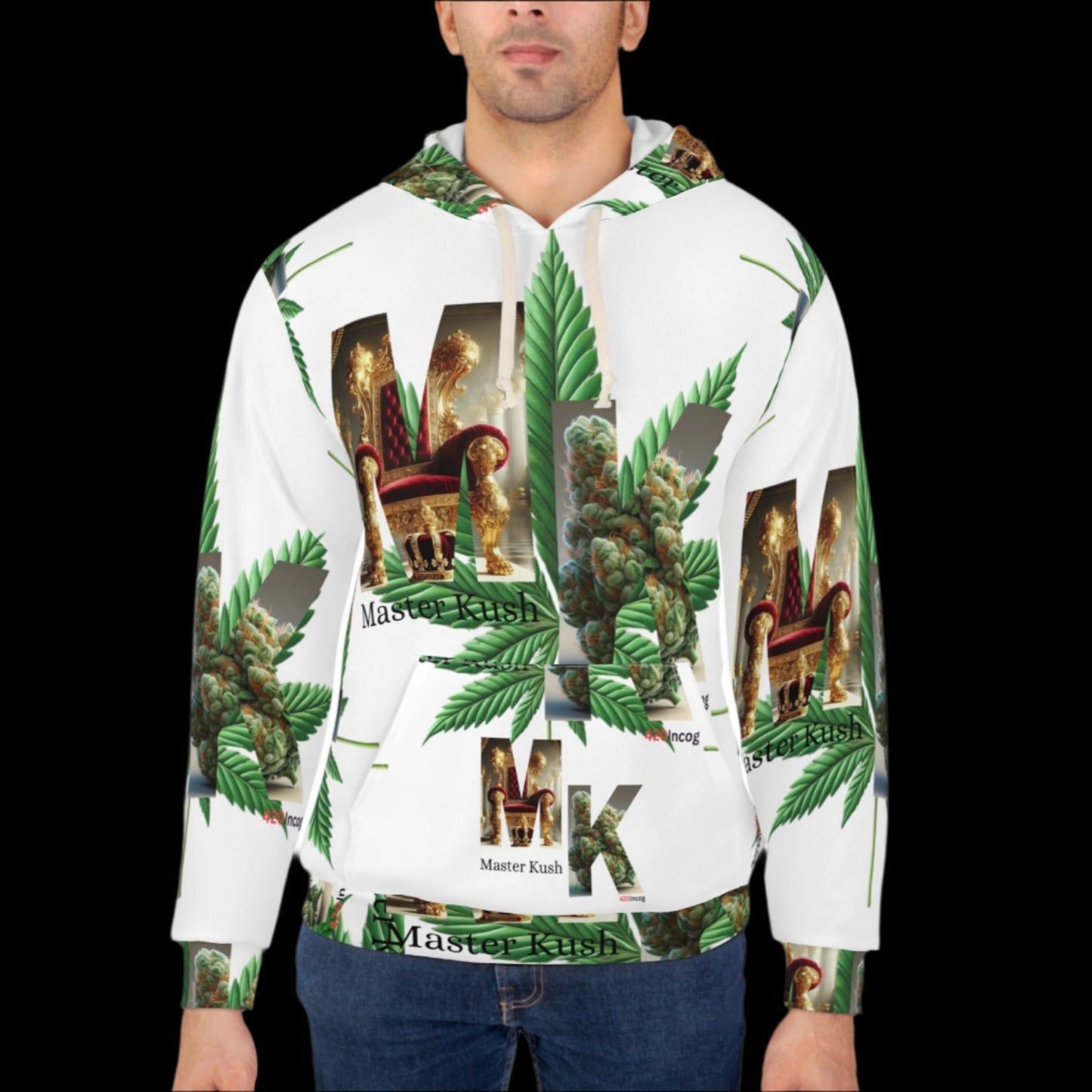 420 Signature Hoodie featuring the Master Kush (King) strain