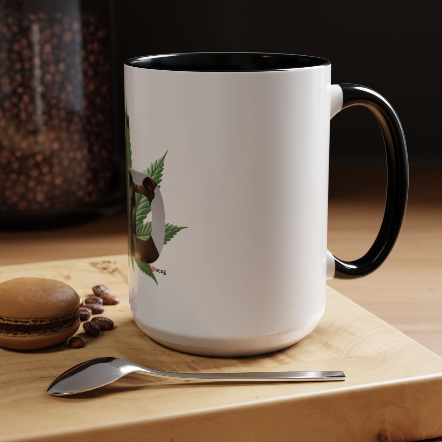 420Incog Big 'Ol Coffee Mug featuring the Fog Dog strain