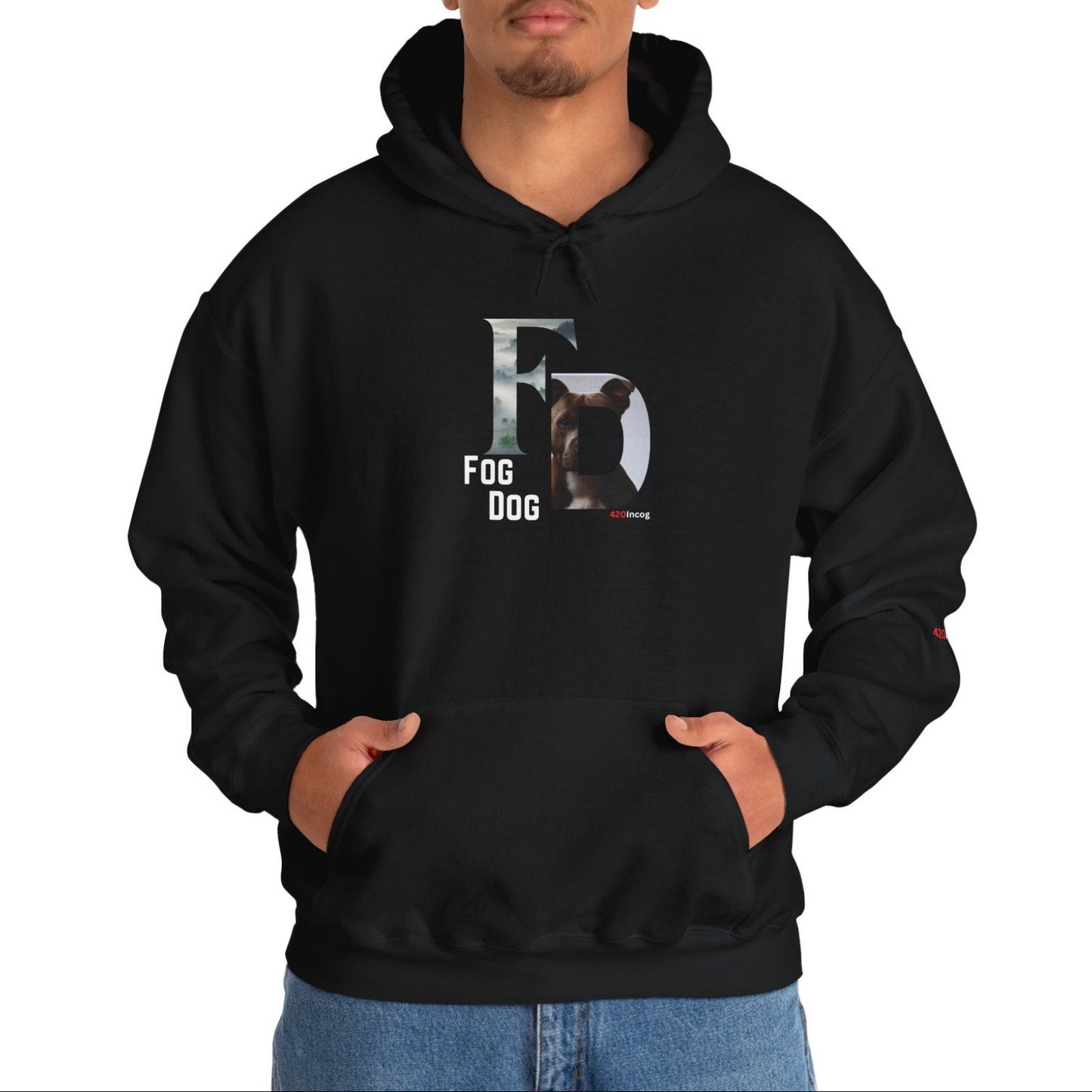 Incog Graphic Sweatshirt featuring the Fog Dog strain