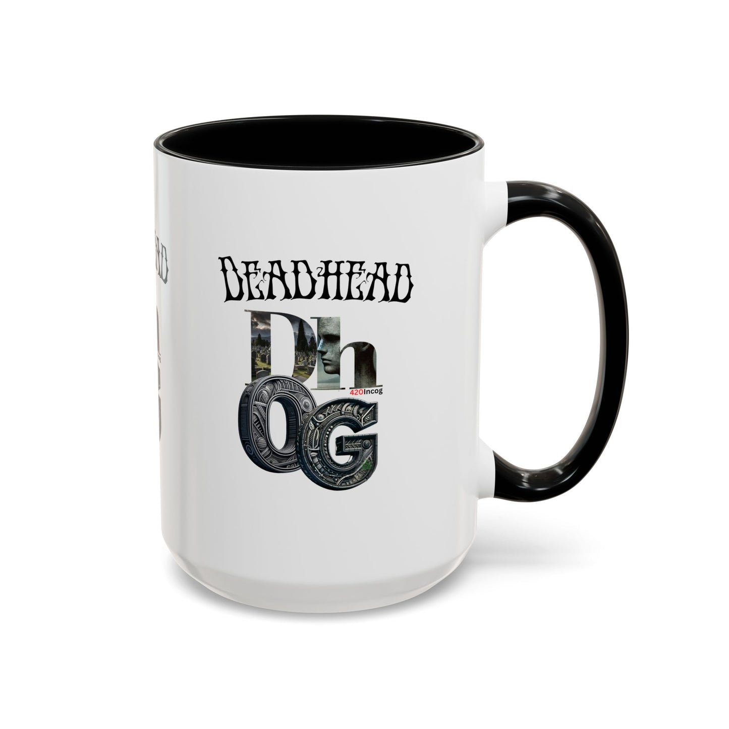 420Incog Big 'Ol Coffee Mug featuring the Deadhead strain incog