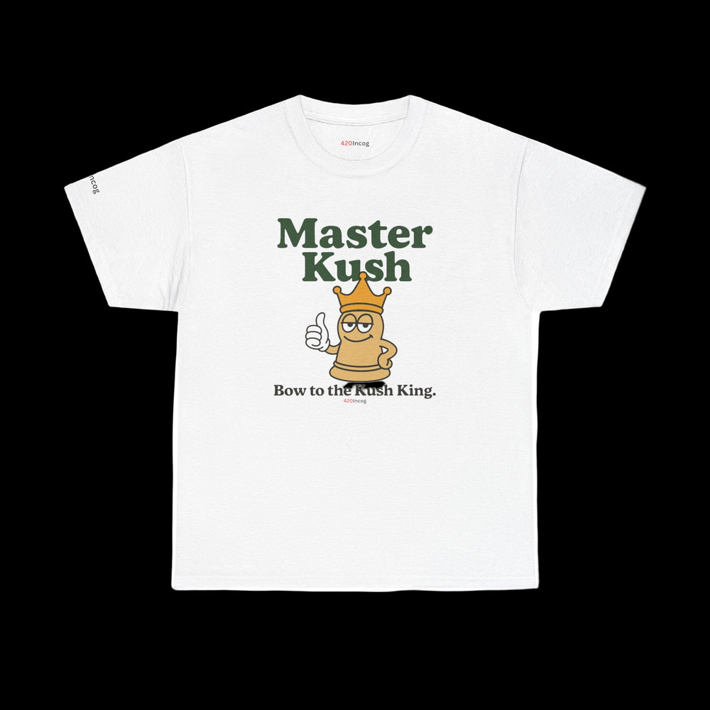 420Incog Funny Tee featuring the Master Kush strain