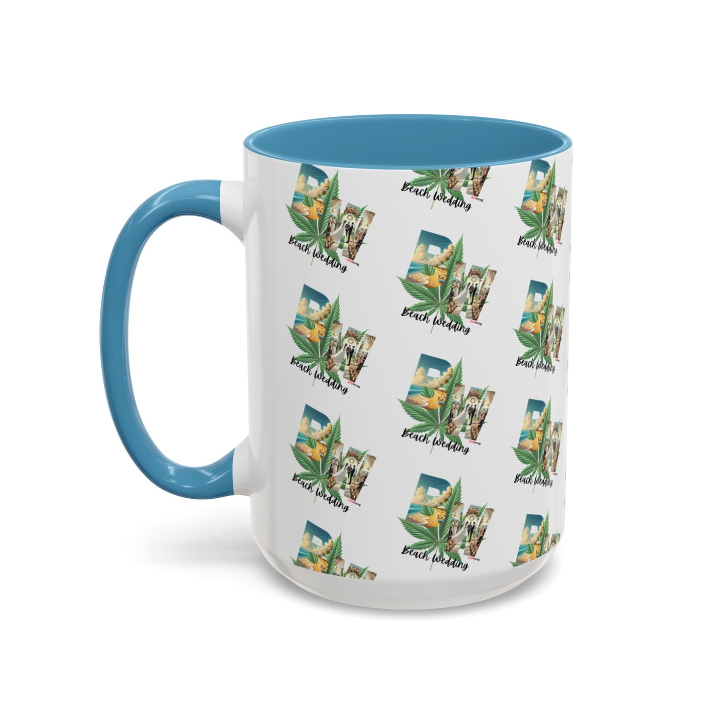 420Incog Big 'Ol Coffee Mug featuring the Beach Wedding strain