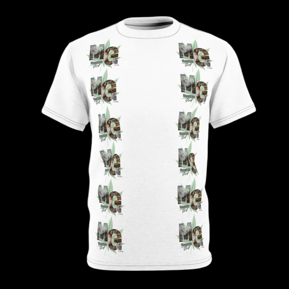 Iconic Bold Street Tee featuring the Mountain Girl strain